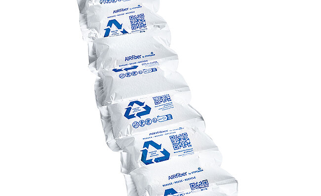 Air pillows made of paper